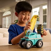 Imagine PATRULA CATELUSILOR RUBBLE SI ECHIPA VEHICUL MEGA HAMMER 