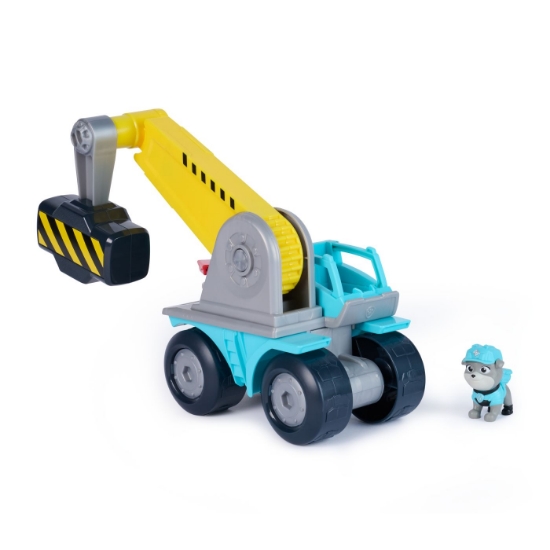 Imagine PATRULA CATELUSILOR RUBBLE SI ECHIPA VEHICUL MEGA HAMMER 