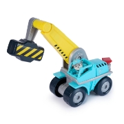 Imagine PATRULA CATELUSILOR RUBBLE SI ECHIPA VEHICUL MEGA HAMMER 