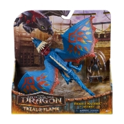 Imagine CUM SA ITI DRESEZI DRAGONUL INCERCAREA FLACARII SET DRAGON DEADLY NADDER SI FIGURINA ASTRID