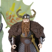 Imagine CUM SA ITI DRESEZI DRAGONUL INCERCAREA FLACARII SET DRAGON RUMBLEHORN SI FIGURINA STOICK