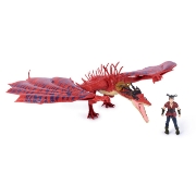 Imagine CUM SA ITI DRESEZI DRAGONUL INCERCAREA FLACARII SET DRAGON MONSTROUS NIGHTMARE SI FIGURINA SNOTLOUT