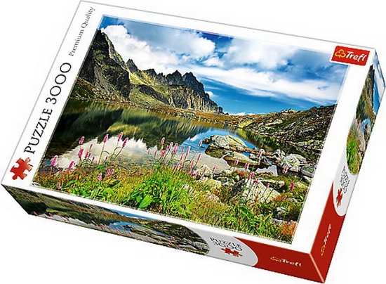 Imagine PUZZLE TREFL 3000 LAC IN MUNTII TATRA SLOVACIA