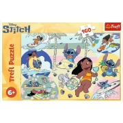 Imagine PUZZLE TREFL 160 DISNEY STITCH REGULILE LUI STITCH
