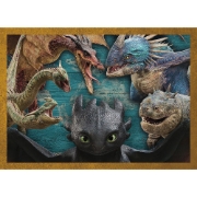 Imagine PUZZLE TREFL 4IN1 CUM SA ITI DRESEZI DRAGONUL ZILELE DRAGONULUI