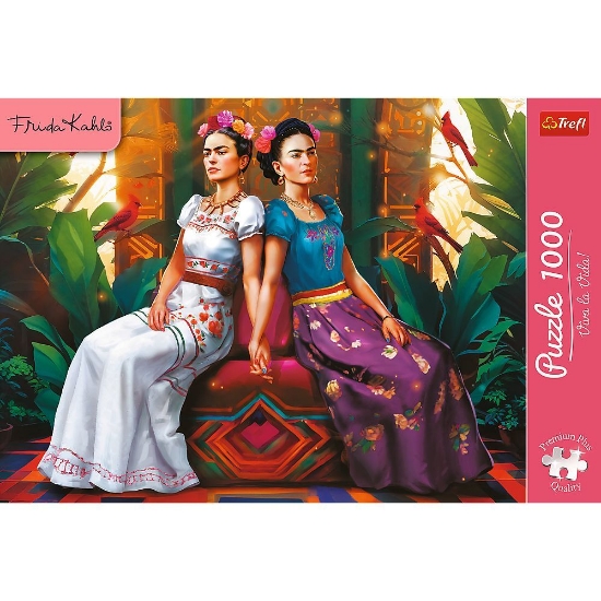 Imagine PUZZLE TREFL 1000 PREMIUM PLUS FRIDA KAHLO DOUA FETE