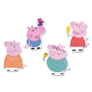 Imagine PUZZLE TREFL BABY CLASIC PEPPA PIG PURCELUSUL CLASIC PRINTRE PRIETENI
