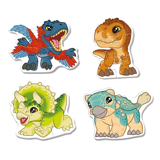Imagine PUZZLE TREFL BABY CLASIC JURASSIC WORLD DINOZAURI DRAGUTI