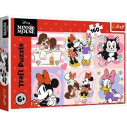 Imagine PUZZLE TREFL 160 DISNEY ZIUA COLORATA A LUI MINNIE 