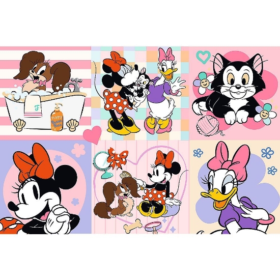 Imagine PUZZLE TREFL 160 DISNEY ZIUA COLORATA A LUI MINNIE 