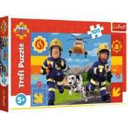 Imagine PUZZLE TREFL 100 POMPIERUL SAM MEREU DE AJUTOR