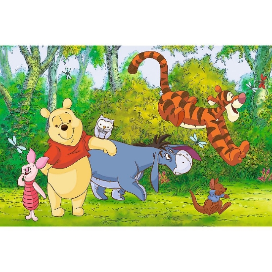 Imagine PUZZLE TREFL 60 DISNEY WINNIE THE POOH MIERE DELICIOASA