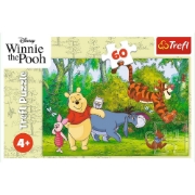 Imagine PUZZLE TREFL 60 DISNEY WINNIE THE POOH MIERE DELICIOASA