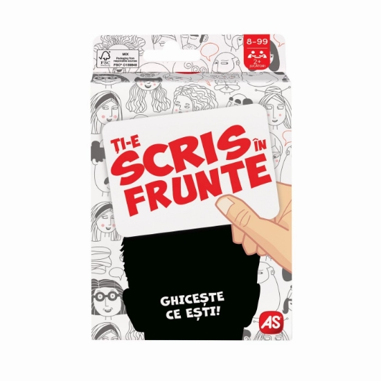 Imagine JOC DE CARTI TI-E SCRIS IN FRUNTE
