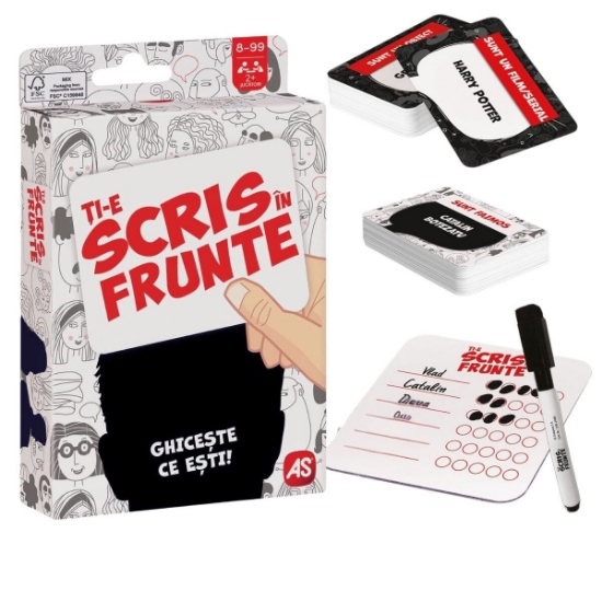 Imagine JOC DE CARTI TI-E SCRIS IN FRUNTE
