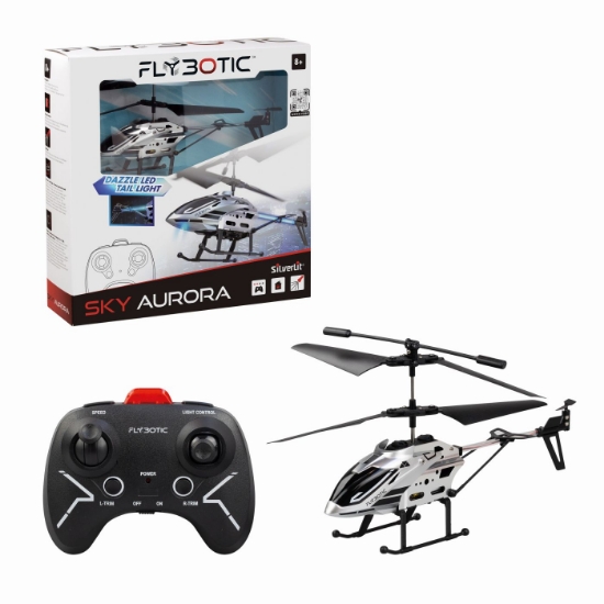 Imagine SILVERIT FLYBOTIC SKY AURORA ELICOPTER CU TELECOMANDA