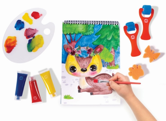 Imagine HAPPI HOBBI MEGA ART STUDIO 5 IN 1 SET DE DESEN