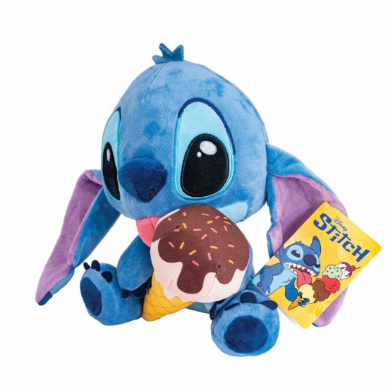 Imagine JUCARIE DE PLUS DISNEY STITCH CU INGHETATA  25CM