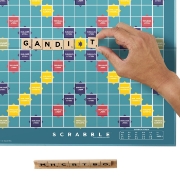 Imagine JOC SCRABBLE 2 IN 1 DIN LEMN IN LIMBA ROMANA