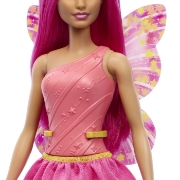 Imagine BARBIE PAPUSA BARBIE ZANA CU PAR SI TINUTA ROZ