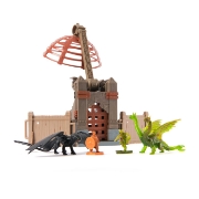 Imagine CUM SA ITI DRESEZI DRAGONUL INCERCAREA FLACARII SET DE JOACA ARENA DE ANTRENAMENT LUMEA LUI BERK