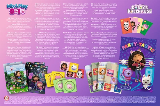 Imagine TREFL GABBYS DOLLHOUSE JOC 8IN1