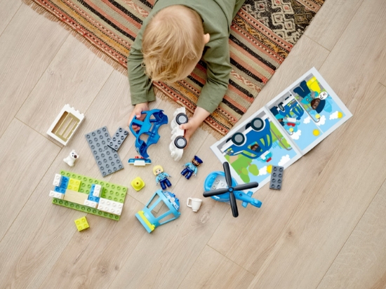 Imagine LEGO DUPLO SECTIE DE POLITIE SI ELICOPTER 10959