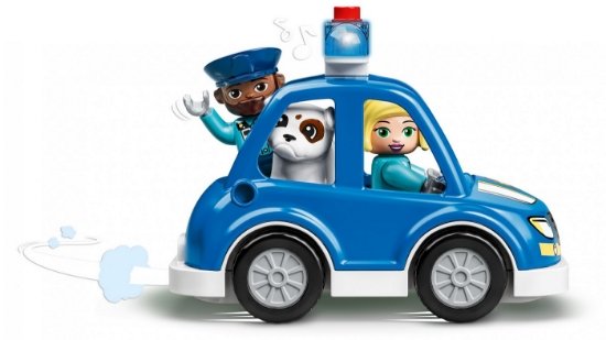 Imagine LEGO DUPLO SECTIE DE POLITIE SI ELICOPTER 10959