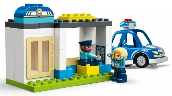 Imagine LEGO DUPLO SECTIE DE POLITIE SI ELICOPTER 10959