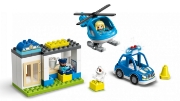 Imagine LEGO DUPLO SECTIE DE POLITIE SI ELICOPTER 10959