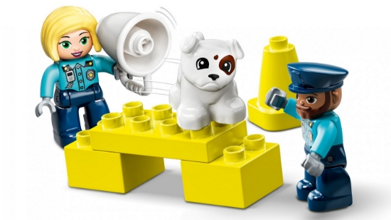 Imagine LEGO DUPLO SECTIE DE POLITIE SI ELICOPTER 10959