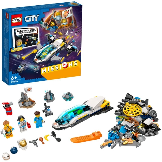 Imagine LEGO CITY MISIUNI DE EXPLORARE SPATIALA PE MARTE 60354