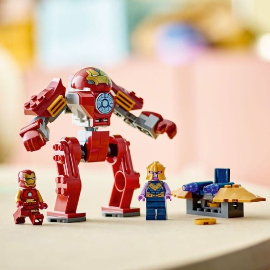 Imagine Lego Super Heroes Iron Man Hulkbuster vs Thanos 76263