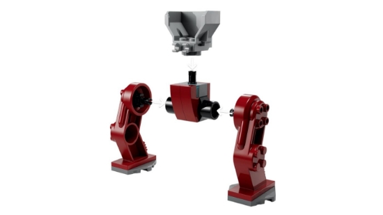 Imagine Lego Super Heroes Iron Man Hulkbuster vs Thanos 76263
