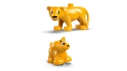 Imagine LEGO DUPLO FAMILII DE ANIMALE SALBATICE: PINGUINI SI LEI 10442