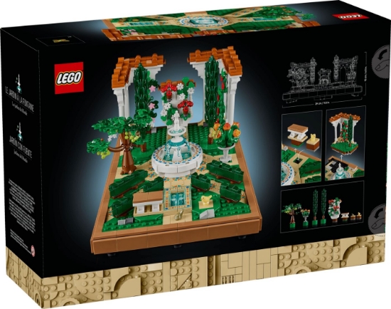 Imagine Lego Icons Grădina cu fântână 10359