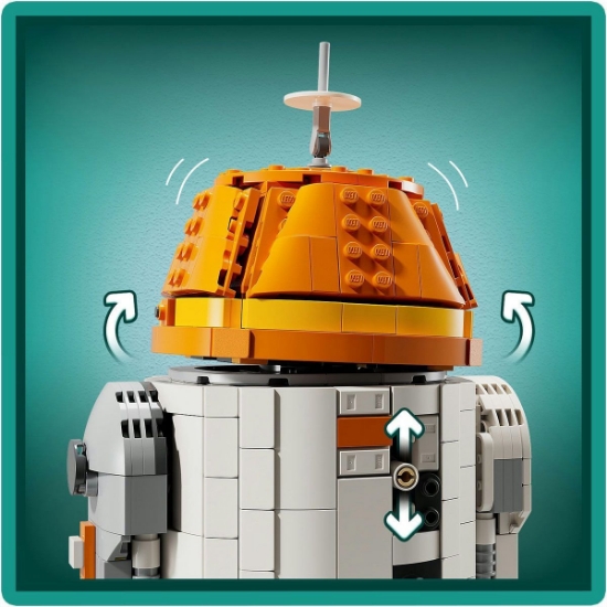 Imagine Lego Star Wars Droid Astromech Chopper C1-10P 75416