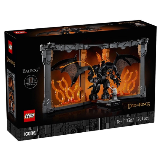 Imagine LEGO ICONS STAPANUL INELELOR DIORAMA PENTRU BIBLIOTECA CU UN BARLOG 10367