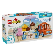 Imagine LEGO DUPLO VIZITA CU BLUE LA FURGONETA DE INGHETATA 10458 