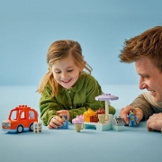 Imagine LEGO DUPLO VIZITA CU BLUE LA FURGONETA DE INGHETATA 10458 