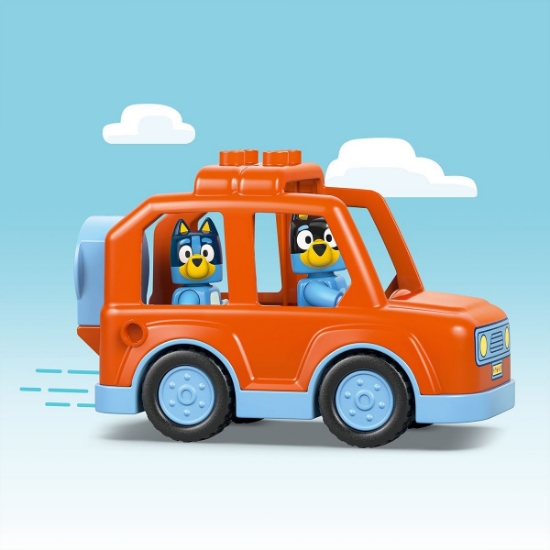 Imagine LEGO DUPLO VIZITA CU BLUE LA FURGONETA DE INGHETATA 10458 
