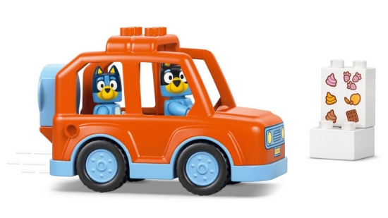 Imagine LEGO DUPLO VIZITA CU BLUE LA FURGONETA DE INGHETATA 10458 