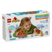 Imagine LEGO DUPLO VIZITA CU BLUE LA FURGONETA DE INGHETATA 10458 