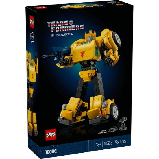 Imagine LEGO ICONS TRANSFORMERS BUMBLEBEE 10338 