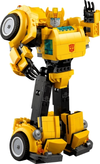Imagine LEGO ICONS TRANSFORMERS BUMBLEBEE 10338 