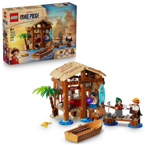 Imagine LEGO ONE PIECE COLIBA IN SATUL MORII 75636