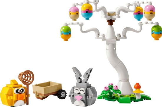 Imagine LEGO ICONICS IEPURAS SI VANATOARE DE OUA DE PASTE 40808