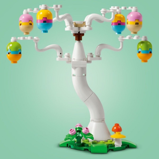 Imagine LEGO ICONICS IEPURAS SI VANATOARE DE OUA DE PASTE 40808