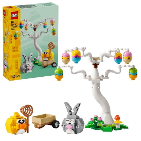 Imagine LEGO ICONICS IEPURAS SI VANATOARE DE OUA DE PASTE 40808
