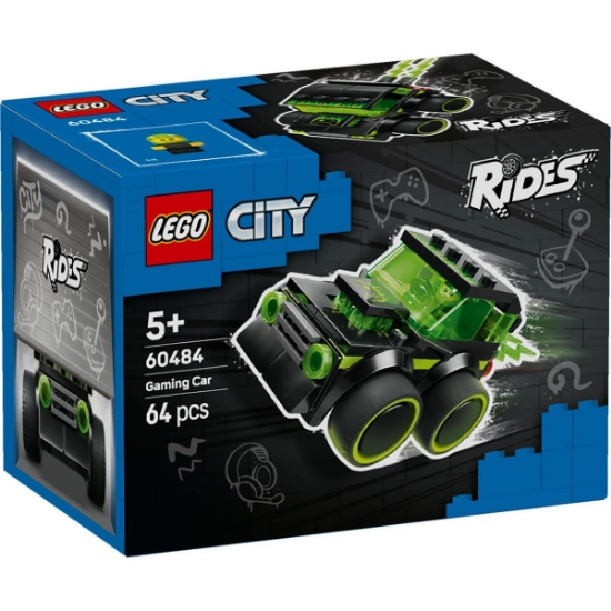 Imagine LEGO CITY VEHICULE MASINA DE CURSE DIN JOCURI VIDEO 60484